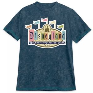 NWT Disneyland marquee tshirt L